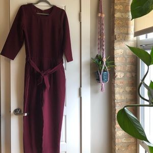 Maroon Madewell Jumpsuit